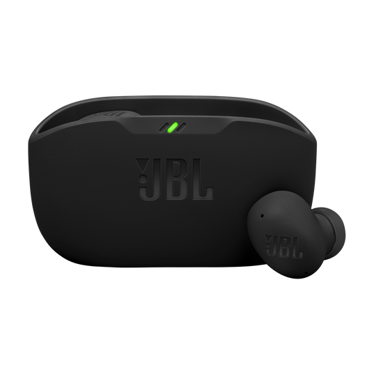 JBL Wave Buds 2 - Black - True Wireless Noise Cancelling Earbuds - Hero